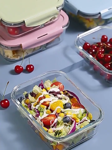 Glaven Microwave Lunch Box with Bag 1520ML Thermal Food Container Mangkuk Tingkat 保温饭盒 便当盒