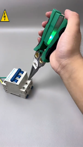 8in1 Multifungsi Hidung Panjang Tang Ukur Listrik Stainless Steel Tespen Listrik Lilit Potong Kupas