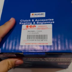CYLINDER BLOCK SET SGP SUZUKI RAIDER J 115 FI SHOOTER 115 FI STD INDONESIA GENUINE PARTS 1112122J0000F0