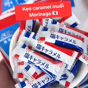 Kẹo caramel muối Morinaga nội địa Nhật Bản