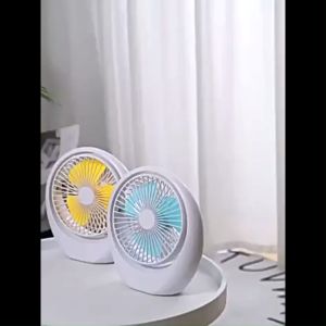 20000mAh Kipas Angin Lipat Meja dan Serbaguna Fan USB Rechargeable Tidak Berisik Putar 180° Kipas