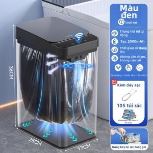 HANSHILIUJIA | Thùng Rác Thông Minh Có Cảm Biến Cho Nhà