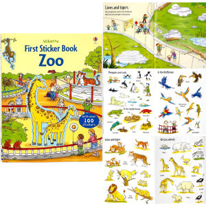 Educational Brain Development Sticker Book for 2-6 Year Olds