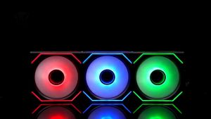 Bộ Kit 3 Quạt Tản Nhiệt Jungle Leopard V2 Interstellar Led ARGB (Ghép Nối Không Dây) - Kèm 2 Dây Kết Nối