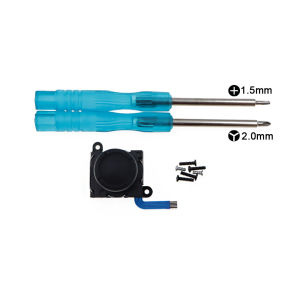 Hall Effect Joystick Replacement Kit For Switch Joy‑Con Anti‑Drift Analog Thumb Stick with Screwdriver Screws Repair Tool Set