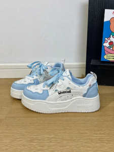 Warrior | Original Design Thick Sole White Shoes