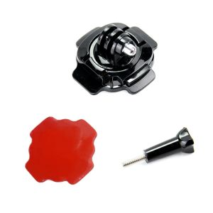 VeFly | 360 Degree Rotating Helmet Mount With 3M Adhesive Sticker For Gopro Hero 10/9/8/7/6/5 Xiaomi Yi Action Camera Accessories