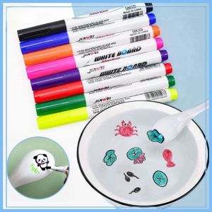 8/12 Colors Magic Water Drawing Pens Colored watercolor pens Erasable Kids Early Education Toys