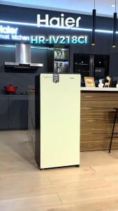 [ONLINE EXCLUSIVE] Haier HR-IV218CI 6.4 cu.ft./180L Quick Cooling Single Door Inverter Refrigerator (Color Ivory)