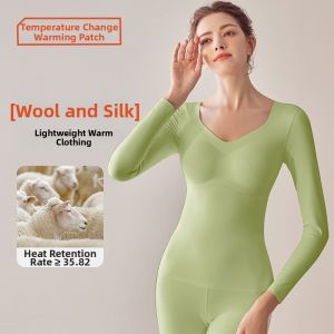 Slimming Padded Thermal Underwear Set for Women
