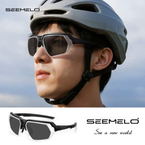 SEEMELO Outdoor Goggles Sunglasses Cycling Oversized UV400 Sunglasses Travel Male Shades Brand Design Sun Glasses For Male Driving Fishing UV400 Goggles