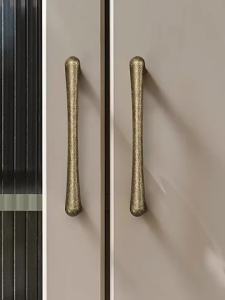 Vintage Snowflake Bronze Cabinet Handle Aluminum Alloy Drawer Handle R Wardrobe Cabinet By Handle