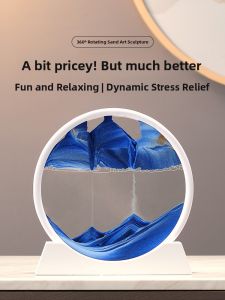MEIWEISI | Creative Stress-Relieving Decorative Sand Art for Living Room TV Cabinet Wine Cabinet Office Desk Luxury Gift