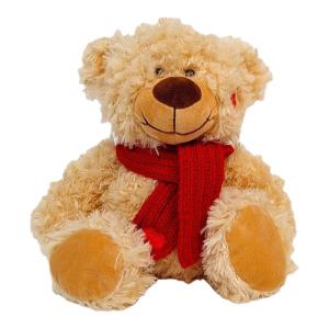 Gấu Bông Teddy Bear Classic Cotton Plush Toy for Bé Gáis 8 Inch Soft Short Plush Material Rotatable 360 Degree Full Outfit