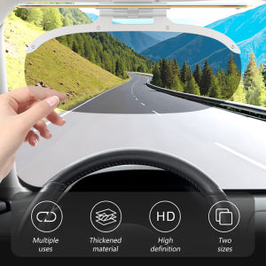 คลิปกระบังแสงแว่นตากันลมสำหรับรถยนต์เครื่องขยายสัญญาณกันยูวีป้องกันคลิปหนีบบังแดดกระหว่าง360ความปลอดภัยในการขับขี่ในเวลากลางคืน