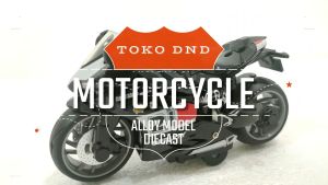 Mainan Anak Diecast Alloy Model Motorcycle Motor Balap Racing Pullback