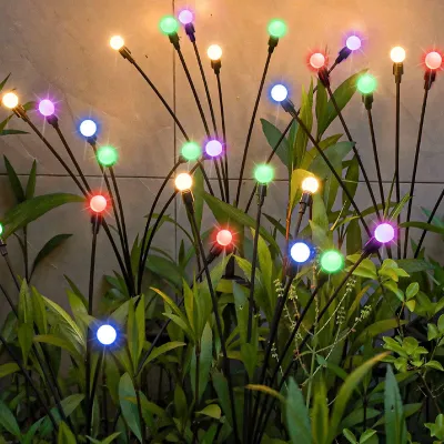 Solar Firefly Lights 12Lights Lampu Raya Light Decoration Lampu Lip Lap