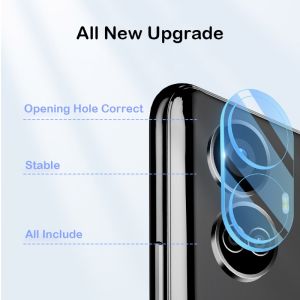 Bảo vệ màn hình camera 3D Cho Realme C55 C53 C35 C33 C15 Realme C 53 55 35 33 15 Real Me bọc hoàn toàn HD trong suốt ống kính phía sau kính cường lực Tấm dán bảo vệ màn hình