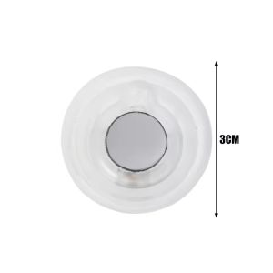 4PCS Car Door Anti Static Eliminator Bumper Guard Silicone Protector Strip LED Static Remover Universal Auto Styling Car Accessories