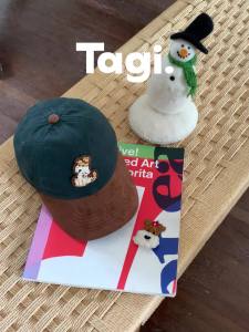 Tagi. Vintage Patchwork Baseball Cap