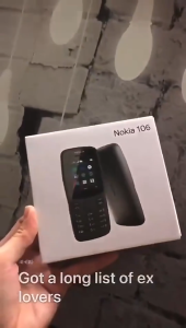 nokia N106|N105 Brand new keypad phone original Dual sim Basic Phone 800 mAh Feature phone COD