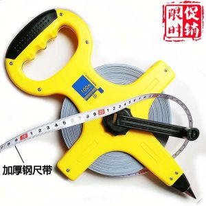 Thickened Long Ruler 30M 50M 100M Precision Steel Tape Measure Engineering Measuring Tool Meter Ruler Chinese Brand Onda