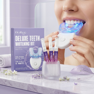 oralhoe | Oralhoe Teeth Care Set Oral Hygiene Remove Stains Dental Blue Light No Sensitivity For Travel Beauty Teeths Bleach Clean Gel Kit