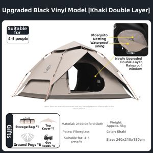 Hewolf | Rainproof Professional Portable Foldable Thickened Tent