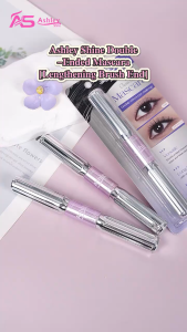 Ashley Shine Double-Ended Mascara for Volume Lengthen Waterproof Long-Lasting Eye Makeup AS6102