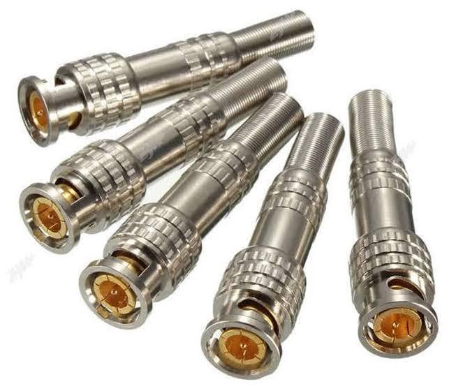 Bnc connector (scew type) for Coaxial RG59 and RG6 Siamese cable