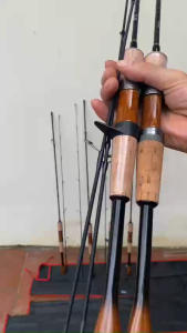 Cần Câu Lure Cao Câp  Jichu Độ Cứng L - Thân Xoắn X - Ngọn Đặc - 1m68-1m8-1m98 - Siêu khỏe - siêu rẻ