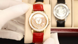 Jam Tangan Wanita Analog Skmei 2172 Rosegold Red Water Resistant 30m
