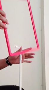 Frame Standing A4 Frame Display Promosi Frame Promo Telescopic Standing Sign Frame