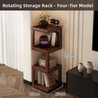ZHUSHANXIA | Corner Storage Side Table