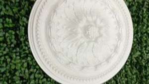 R312 FLORAL CEILING ROSES STYLE | CEILING LIGHT ACCESSORIES | CEILING ROSE | MATERIAL PU | CEILING DECOR