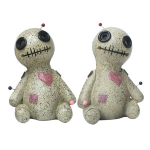【New Arrival】Sprayable Resin Cartoon Cursed Dolls Desktop Incense Burner Censer Voodoo Doll