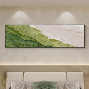 YASISHA | Abstract Luxury Wall Art for Bedroom Horizontal