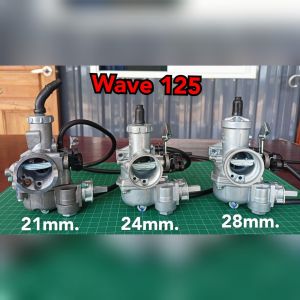 [กทม.พร้อมส่ง]คาร์บู WAVE125Sไมล์ไฟฟ้า WAVE125R (DREAM125)เดิม ไม่ต้องจูน นิ่ง