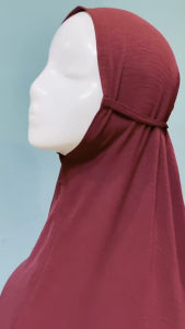 Bergo Crinkle Airflow Size XL Non Ped/Hijab instan Bergo Crinkle