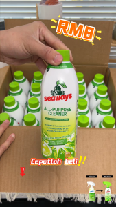 Seaways Household All-purpose Cleaner Remove Dirt Cleaning Spray Refrigerator Oven Microwave Furniture Cleaner