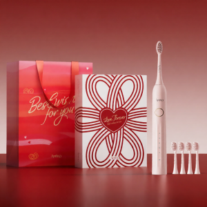 ApiYoo | Couples Sonic Soft-Bristle Electric Toothbrush Set