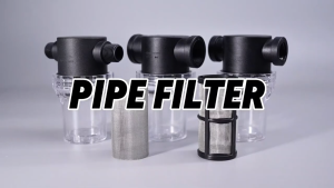 Plastic pipe filter water inlet filter tap water filter screen small pre water purifier