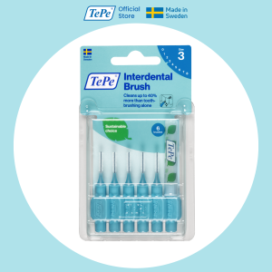 TePe Interdental Brush Original SOFT For cleaning between teeth (6pc/pk)
