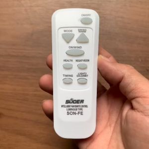 Remote điều khiển quạt ĐA NĂNG SUDER Mã 02 điều khiển quạt SON-FE - Tặng kèm pin