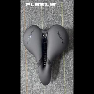 PLSELIS | PLSELIS Lightweight Wider Thicker Bicycle Saddle 630g Damping Ball Soft Seat Bow for 7*7 Road Bike Riding Accessories