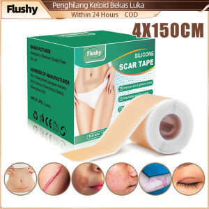 Silicone Scar Sheet plester silikon penghilang keloid bekas luka Scar patch Silicon Keloid Plester Bekas Luka penghilang bekas luka hitam koreng Scar Sheet Reusable 4*150cm