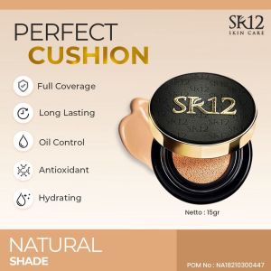 CUSHION SR12 GLOWING  TAHAN LAMA BEDAK CUSHION SR12 TAHAN LAMA PALING LARIS PERFECT CUSHION NATURAL SR12 PERFECT CUSHION IVORY SR12 PERFECT CUSHION BPOM SKINCARE SR12 BPOM