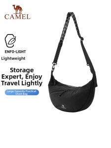 CAMEL | Adjustable Large Capacity Lightweight Versatile Water Repellent Shoulder Crossbody Dumpling Bag
