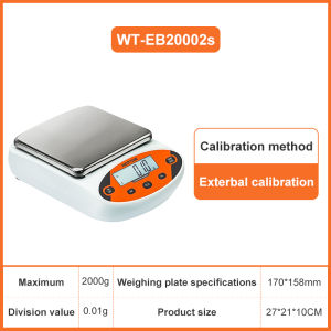 Lab Scale 500-5000gx0.01g Accuracy High Precision Digital Analytical Balance Electronic Lab Precision Kitchen Jewelry Gram Scale