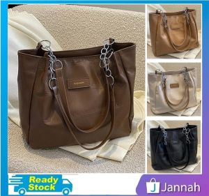 Jannah Beg Tangan Wanita Bahu Jinjing Silang ( Puzzle Travel Office Dinner Tote Sling Shoulder Bag Women Handbag ) 1Y4